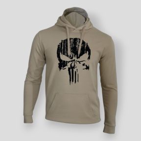 Sweat-shirt Punisher Noir Light Sand - Summit Lifestyle