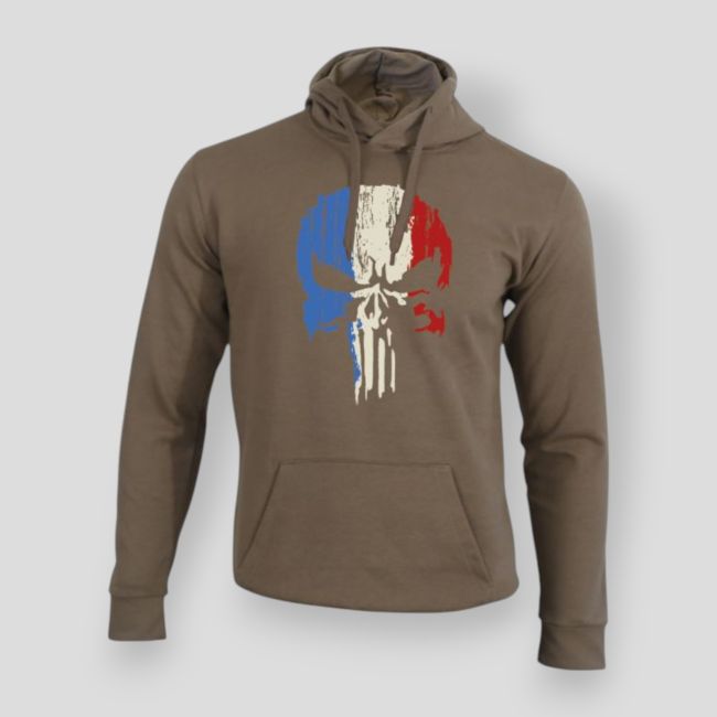 Sweat-shirt Punisher France Moka - Summit Lifestyle