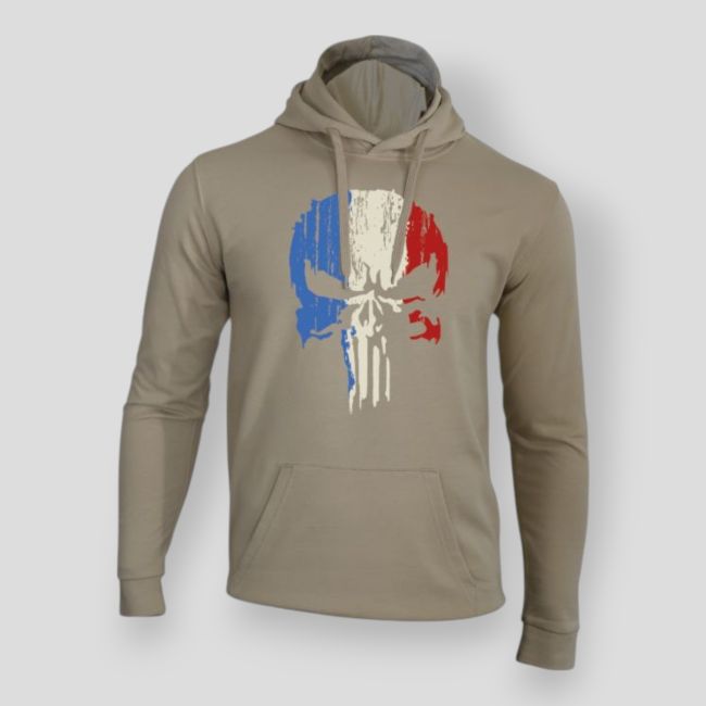 Sudadera Punisher France Light Sand - Summit Outdoor Lifestyle