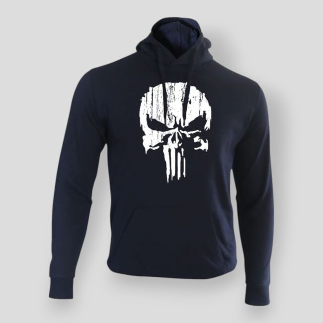 Sudadera Punisher Blanco Marino - Summit Outdoor Lifestyle