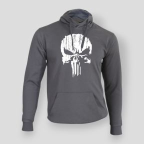 Bluza Punisher Biała Szara - Summit Lifestyle