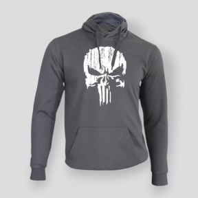 Sudadera Punisher Blanco Gris - Summit Outdoor Lifestyle