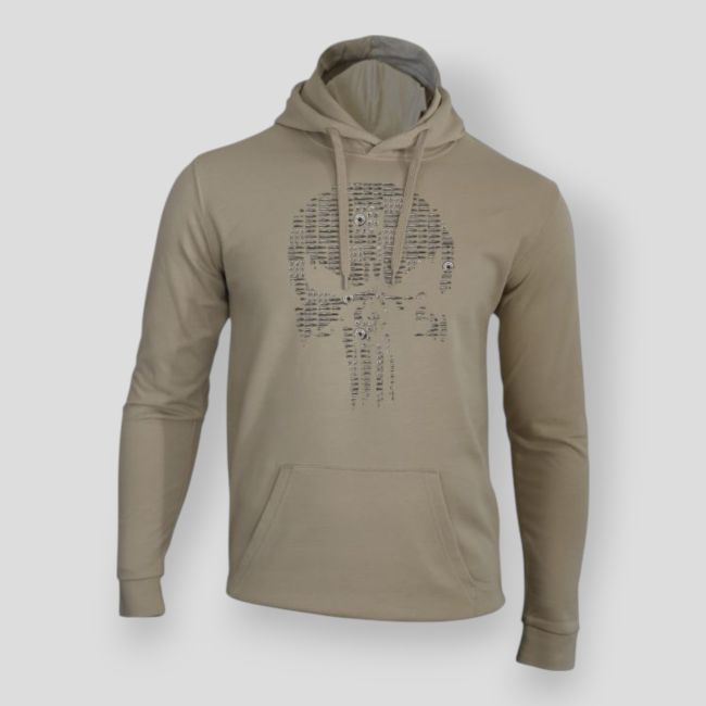 Sweatshirt Punisher Kogels Light Sand - Summit Outdoor Lifestyle