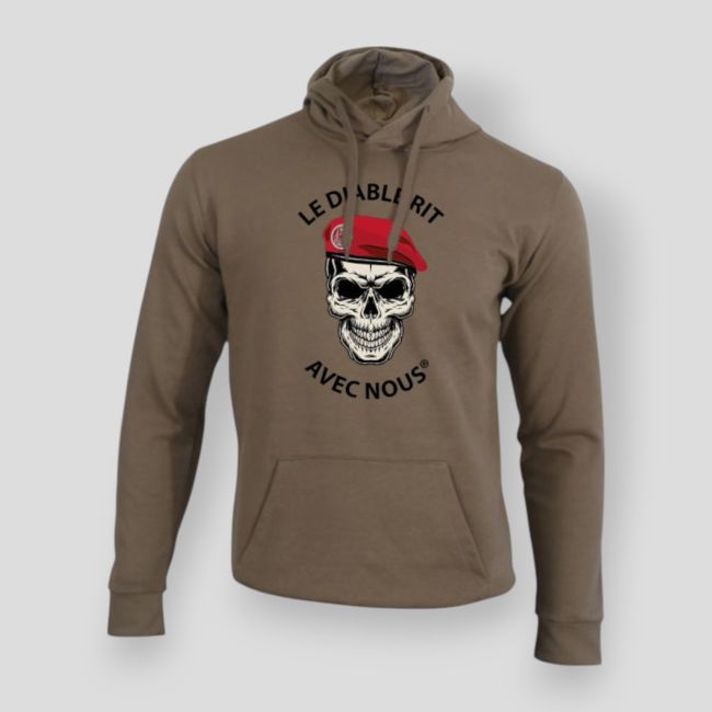 Felpa LE DIABLE RIT Metro Moka - Summit Outdoor Lifestyle