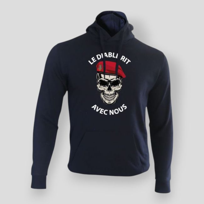Sweatshirt LE DIABLE RIT Cor Marinho - Summit Outdoor Lifestyle