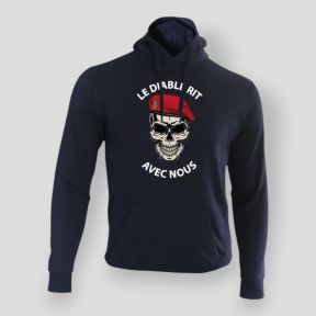 Sweatshirt LE DIABLE RIT Cor Marinho - Summit Outdoor Lifestyle