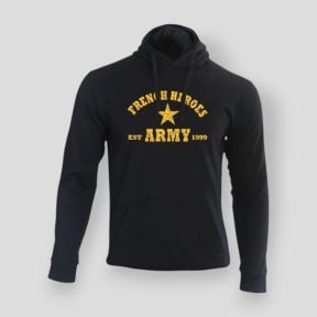 Sweat-shirt French Heroes Noir - Summit Outdoor Lifestyle