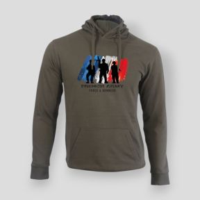 Sweatshirt French Army F&H Kaki - Summit Outdoor Lifestyle