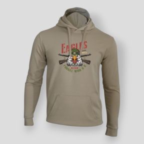 Sweatshirt Eagle never forget Light Sand - Summit Outdoor Lifestyle