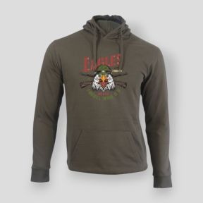 Sweatshirt Eagle never forget Kaki - Summit Outdoor Lifestyle