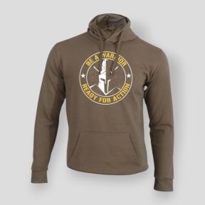 Sweat-shirt Be a warrior Moka - Summit Outdoor Lifestyle