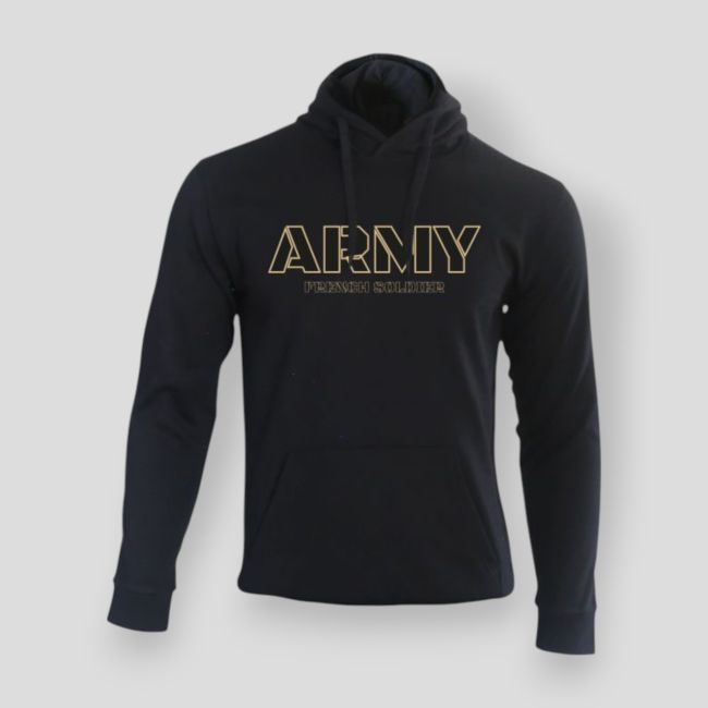 Sweatshirt Army French Soldier Schwarz - Summit Outdoor Lifestyle