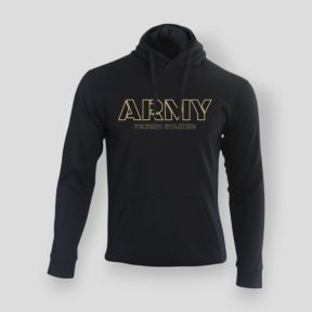 Sweatshirt Army French Soldier Zwart - Summit Outdoor Lifestyle