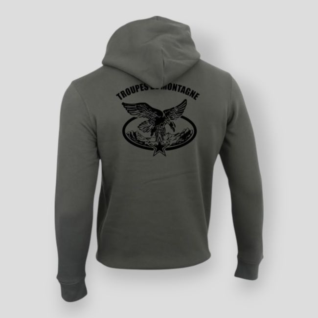 Bluza 350g Troupes de Montagne Organic Khaki - Summit Outdoor Lifestyle