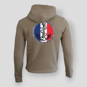 Sweatshirt 350g Marinetruppen Frankreich Wet Sand - Summit Outdoor Lifestyle