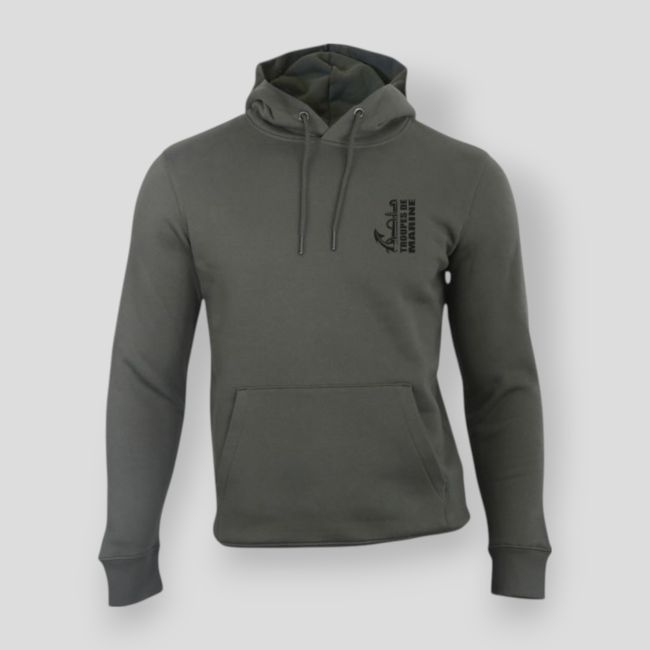 Sudadera 350g Tropas Marinas Design Organic Kakhi - Summit Outdoor Lifestyle