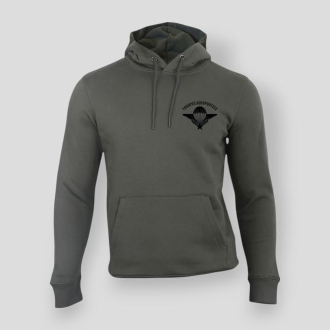 Sweatshirt 350g Tropas Aerotransportadas Organic Caqui - Summit Outdoor Lifestyle