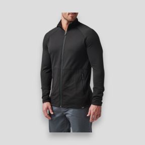 Stratos Full Zip Jacke (Langarm-Herren) - Schwarz - 5.11 Tactical