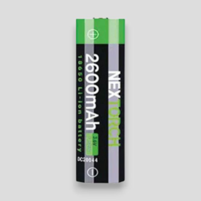 Batería recargable BW20024 (18 650 Li-on, 3,6V, 2 600mAh) - Nextorch
