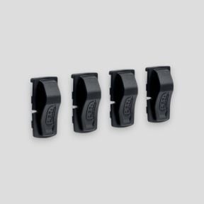 Clip di fissaggio adesivi per montaggio su casco di lampada frontale Aria o Swift RL - Nero - Petzl