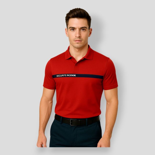 Polo Rosso Sicurezza Antincendio - Patrol Equipement