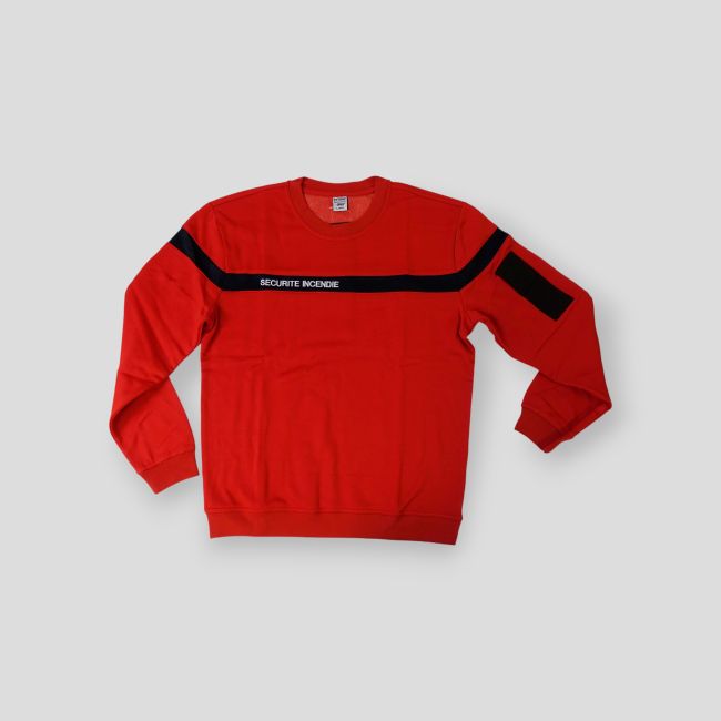 SWEATSHIRT ROT FEUERWEHR - Patrol Equipement