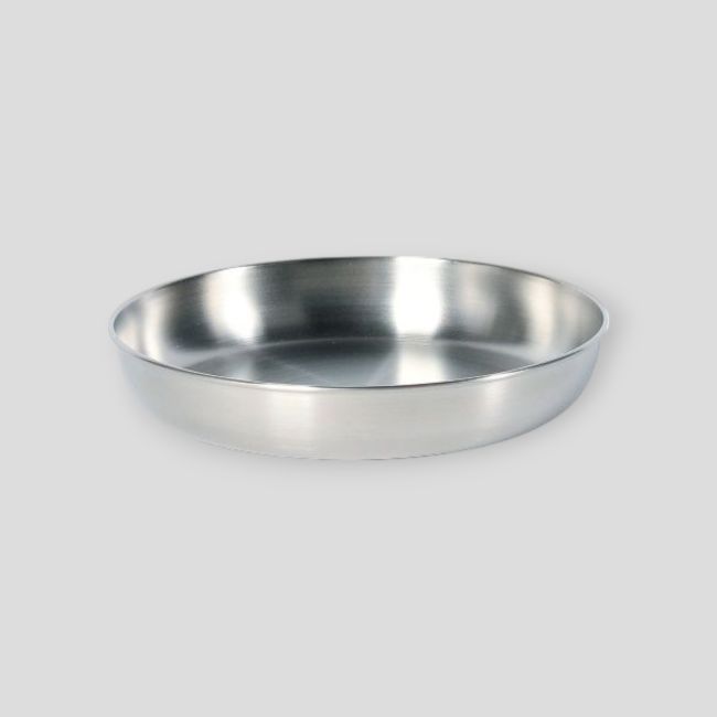 Plato de 16,5 cm de diámetro de acero inoxidable - Tatonka