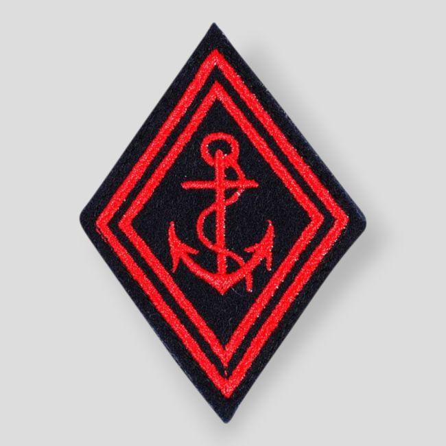 Distintivo a losanga Truppe di Marina rosso - Ares
