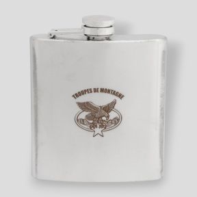 Piersiówka inox 200ml Wojska Górskie - Ares
