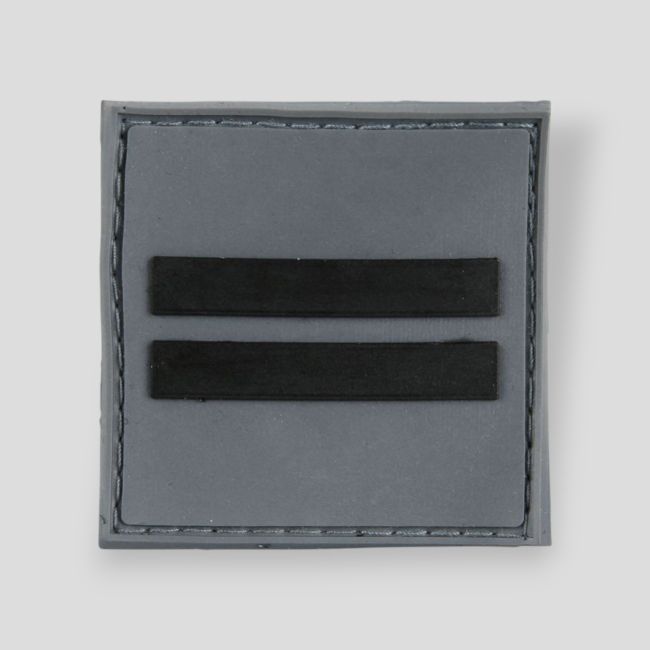 Gallone Polizia Municipale a bassa visibilità in PVC - Capo Servizio Classe Superiore