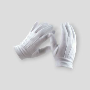 Witte handschoenen - Ares