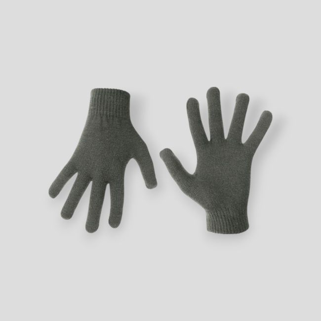 Acryl-Handschuhe Khaki - Ares