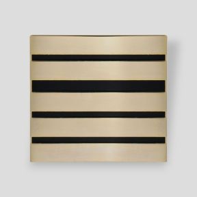 Insignia de gorra metálica del Ejército de Tierra - Coronel Dorado