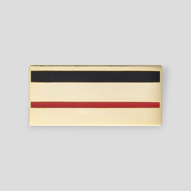 Distintivo de boina em metal do Exército - Major Dourado