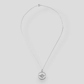 Medalla colgante con insignia de Diploma de Paracaidista Plata - Ares