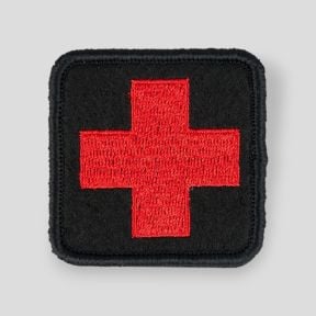 PATCH CZERWONY KRZYŻ HV HAFTOWANA - Ares