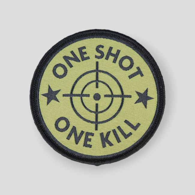 PARCHE ONE SHOT TEJIDO - Ares