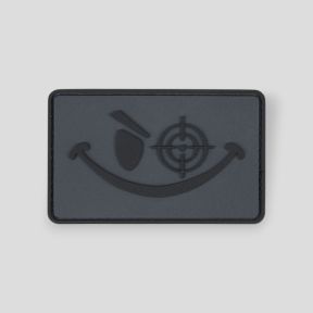 AUFNÄHER SMILE BV PVC - Ares