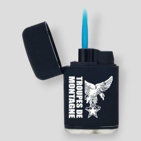 Isqueiro Tempestade Tropas de Montanha Design - Preto - Summit Outdoor Lifestyle