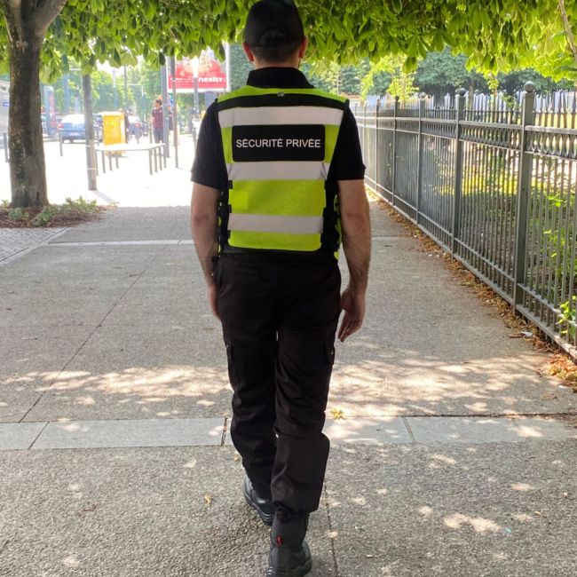Gilet Thor Mesh Sécurité Privée - Jaune - VVS