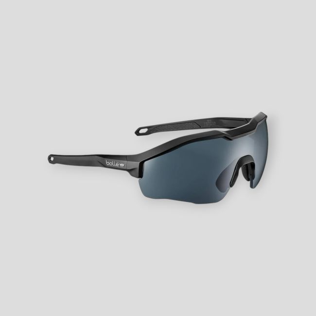 Ballistische Schutzbrille MY6 Eyeshield (Rauchglas) - Schwarz - Bollé Safety