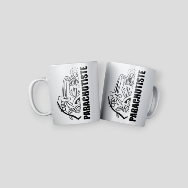 Mug Parachutiste Colo Design - Blanc - Summit Outdoor Lifestyle