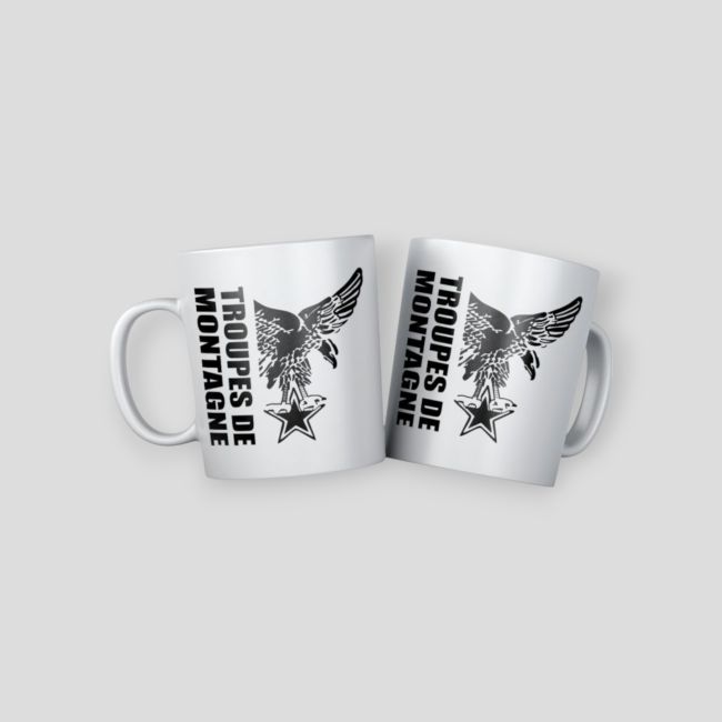 Taza Troupes de Montagne Design - Blanca - Summit Outdoor Lifestyle