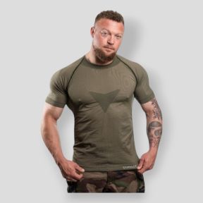 T-shirt FLIGHT Active Line (10°C en +) - Ranger Green - Summit Outdoor