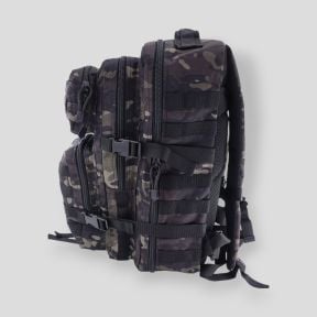 Mochila SWAT Premium camuflaje negro - Patrol Equipement
