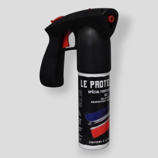 Aerossol anti-agressão Gel CS especial para Forças de Segurança com pega - 300ml - Le Protecteur