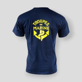 T-shirt em algodão Tropas da Marinha - Ares