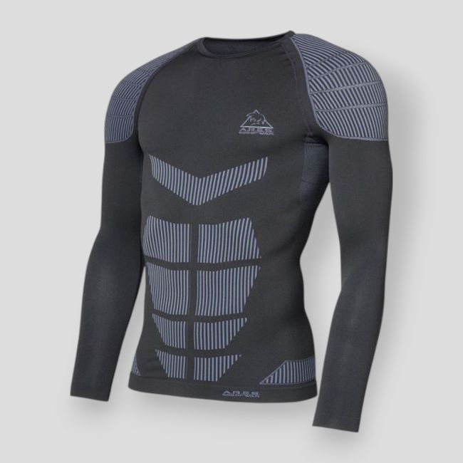 T-shirt Thermo-Static Czarny - Ares