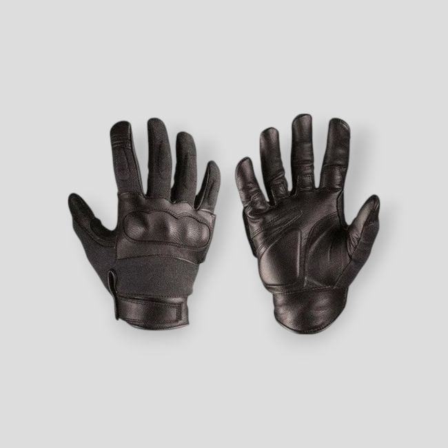 Rękawice Taktyczne Kevlar Czarne - Miltec