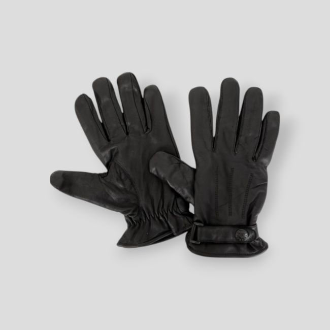 Leren fouilleerhandschoenen - Zwart - CityGuard